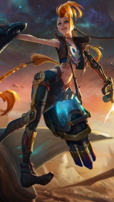 规则—就是用来打破的 最全金克丝皮肤原画壁纸大合集下载(1)