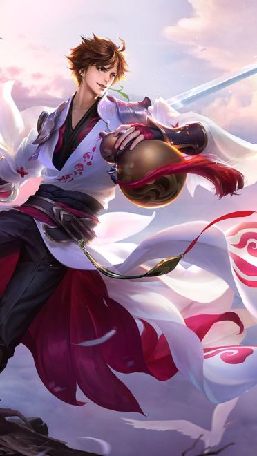 王者荣耀-李白-青莲剑仙手机主题