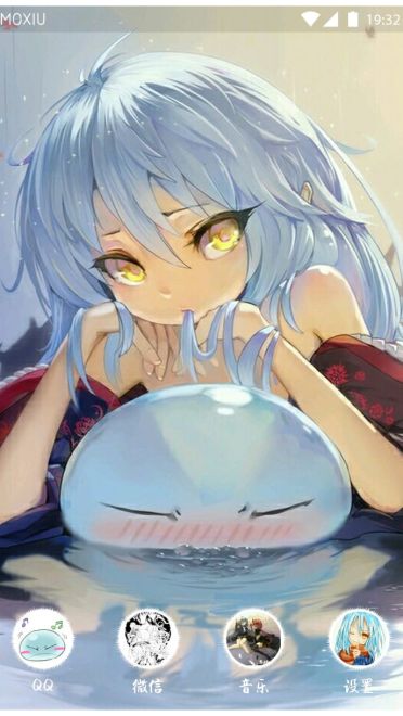 《关于我转生变成史莱姆这档事》利姆鲁手机主题