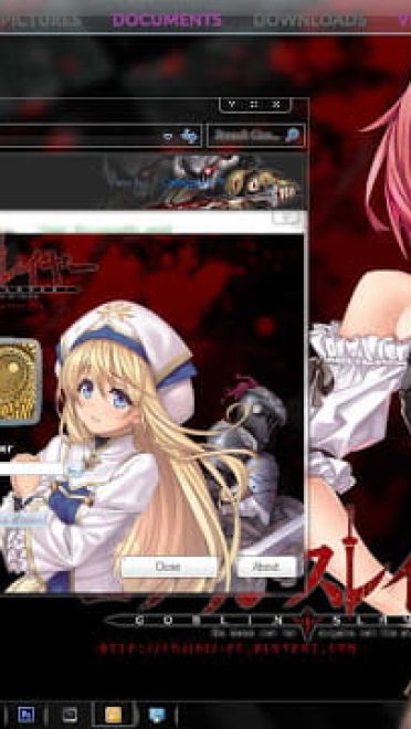 Windows7 萌化电脑主题 哥布林杀手