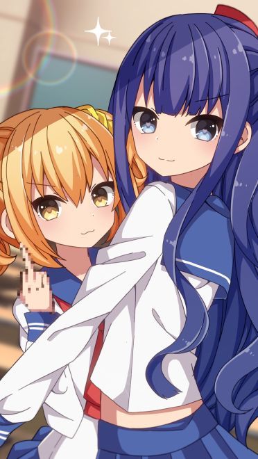 1月霸权！pop子和pipi美的日常萌图（第三期）(1)