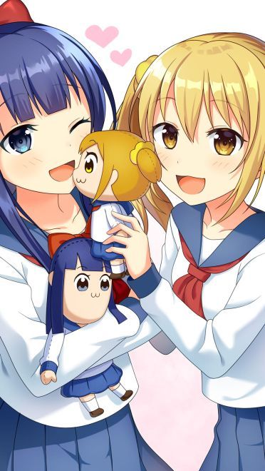 1月霸权！pop子和pipi美的日常萌图（第三期）(1)