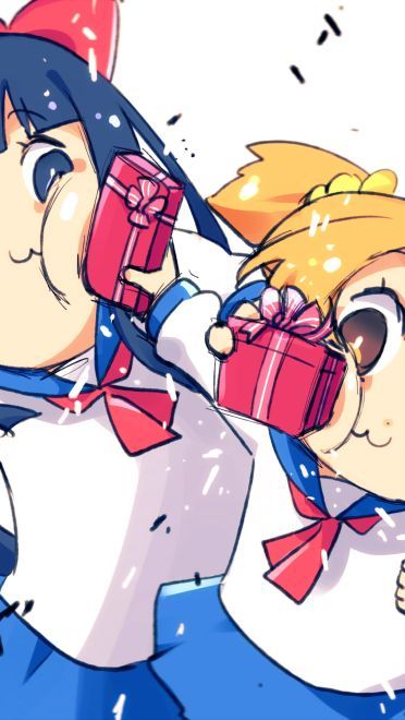 1月霸权！pop子和pipi美的日常萌图（第三期）(1)