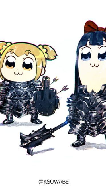 1月霸权！pop子和pipi美的日常萌图（第三期）(1)