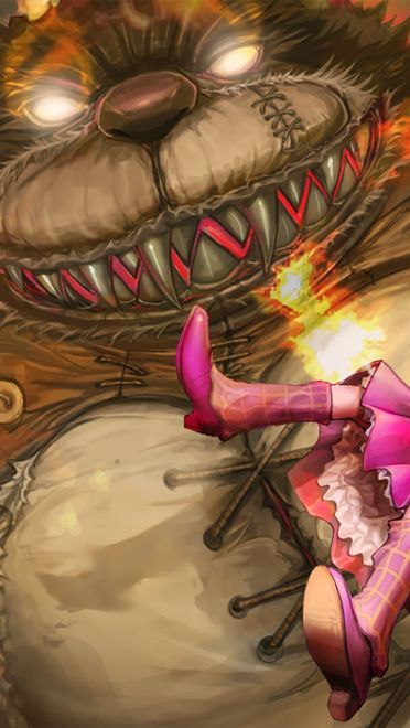 英雄联盟 黑暗之女 安妮 全皮肤高清原画游戏壁纸下载(1)