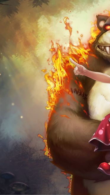 英雄联盟 黑暗之女 安妮 全皮肤高清原画游戏壁纸下载(1)