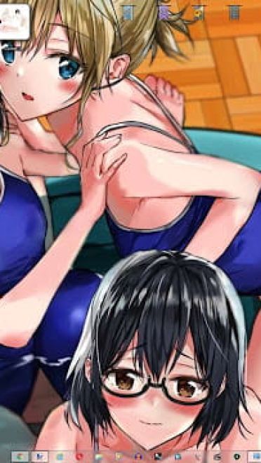 Windows7 萌化电脑主题 游戏三人娘