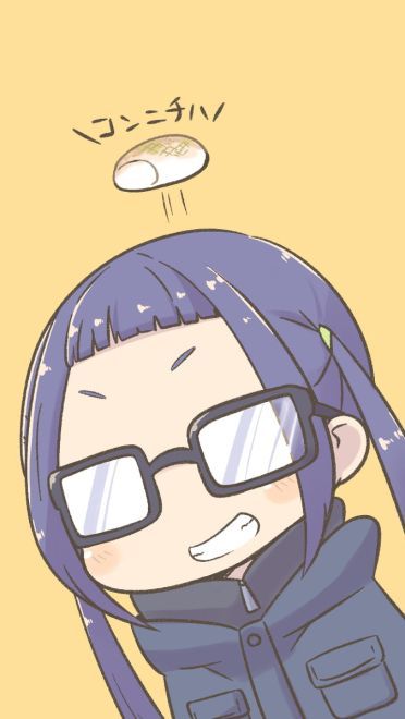 1月轻百合番摇曳露营q版表情(1)