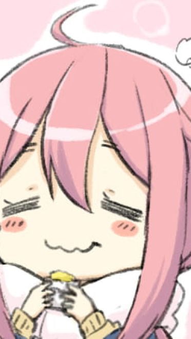 1月轻百合番摇曳露营q版表情(1)