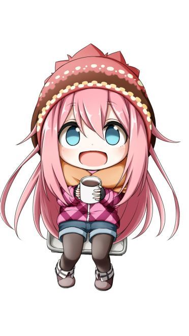 1月轻百合番摇曳露营q版表情(1)