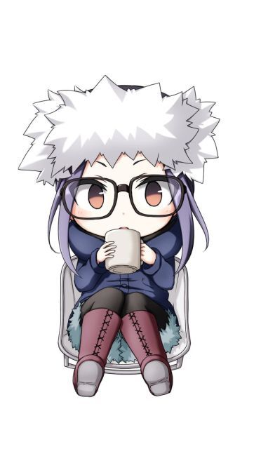 1月轻百合番摇曳露营q版表情(1)