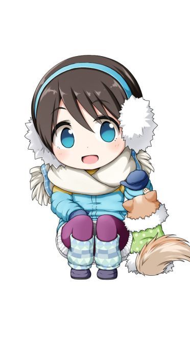 1月轻百合番摇曳露营q版表情(1)