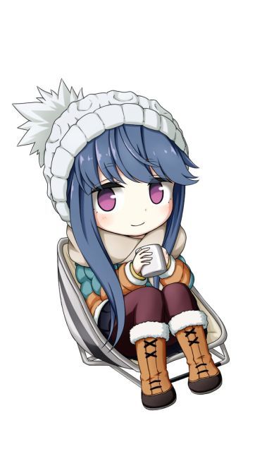 1月轻百合番摇曳露营q版表情(1)