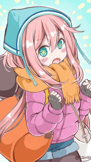 1月轻百合番摇曳露营q版表情(1)