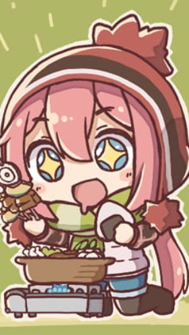 1月轻百合番摇曳露营q版表情(1)