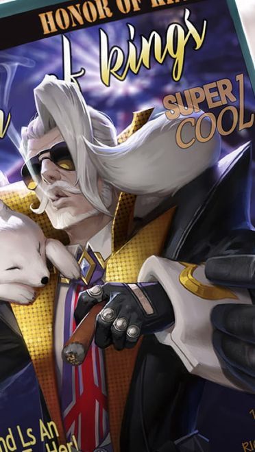 王者荣耀-姜子牙-时尚教父手机主题