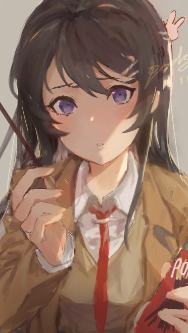 樱岛麻衣 青春猪头少年不会梦到兔女郎学姐 二次元萌图(1)