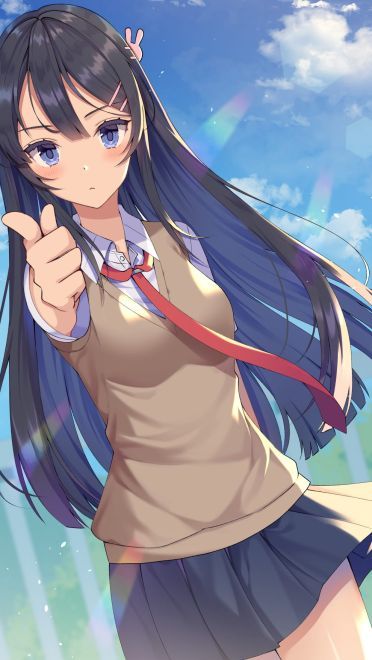 樱岛麻衣 青春猪头少年不会梦到兔女郎学姐 二次元萌图(1)