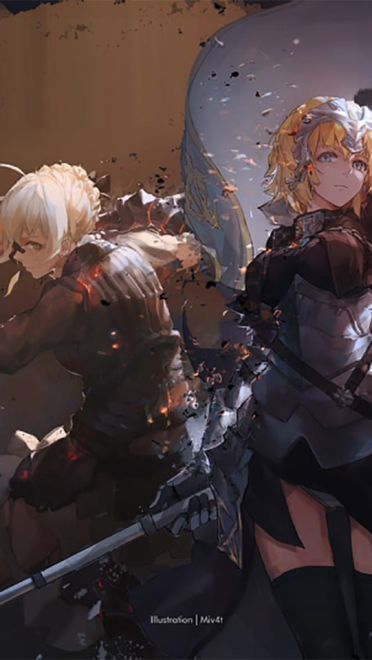 贞德电脑壁纸第一期fgo(1)