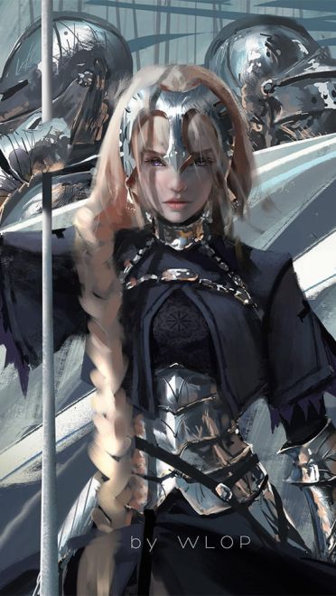 fgo手机壁纸第一期贞德(1)