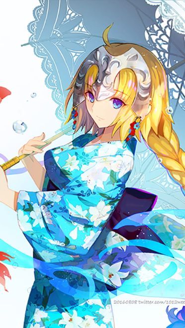 fgo手机壁纸第一期贞德(1)