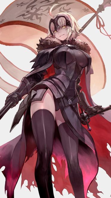 fgo手机壁纸第一期贞德(1)