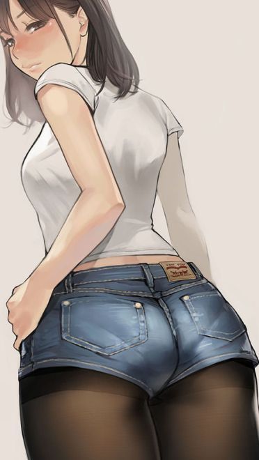 美腿效果超强！展现少女美丽的唯美手机壁纸(1)