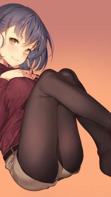 美腿效果超强！展现少女美丽的唯美手机壁纸(1)