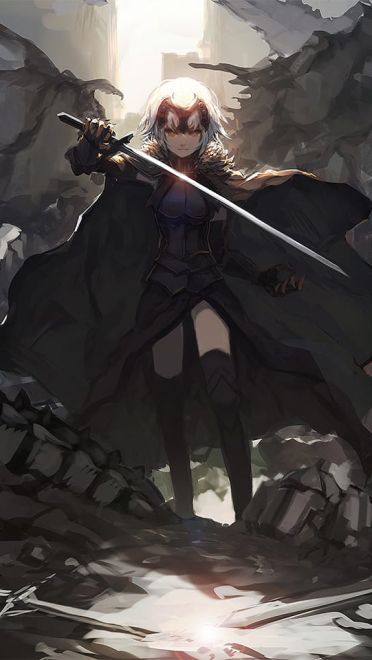 fgo手机壁纸第二期贞德(1)