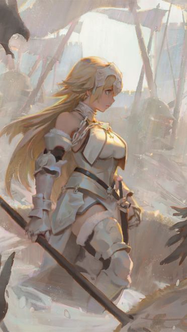 fgo手机壁纸第三期贞德(1)