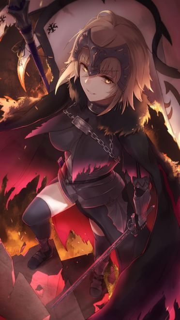 fgo手机壁纸第四期贞德(1)