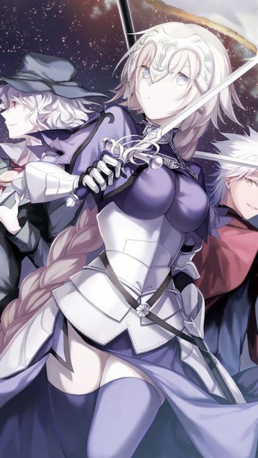 fgo手机壁纸第四期贞德(1)