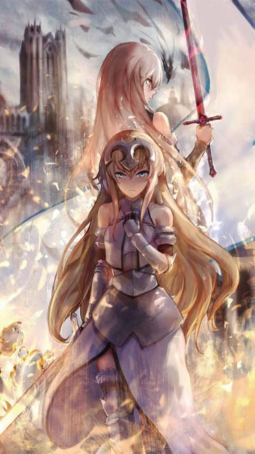 fgo手机壁纸第五期贞德(1)