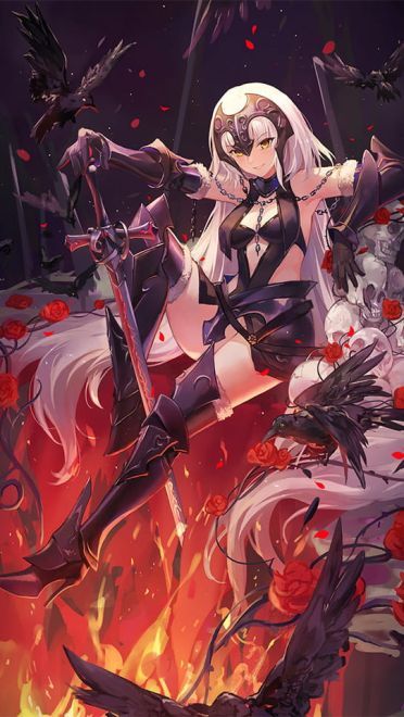 fgo手机壁纸第五期贞德(1)