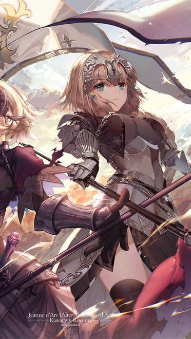 fgo手机壁纸第六期贞德(1)