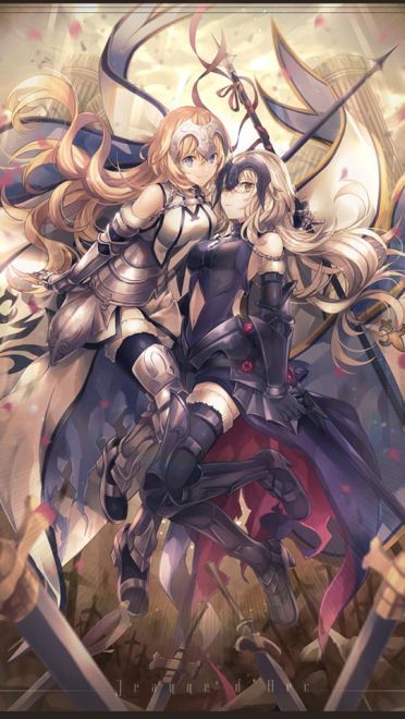 fgo手机壁纸第六期贞德(1)