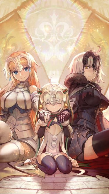 fgo手机壁纸第七期贞德(1)