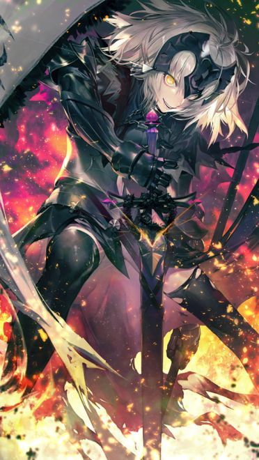 fgo手机壁纸第七期贞德(1)