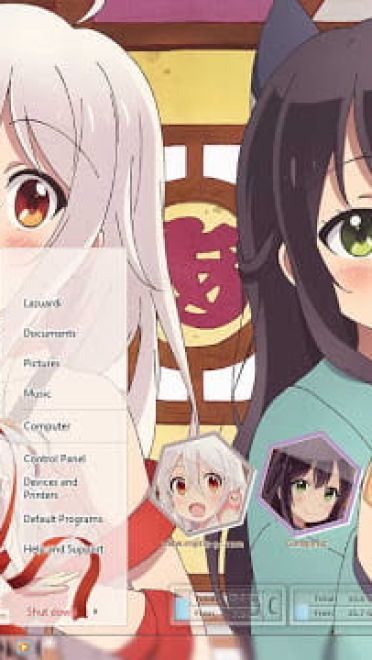 Windows7 萌化电脑主题 迷路帖