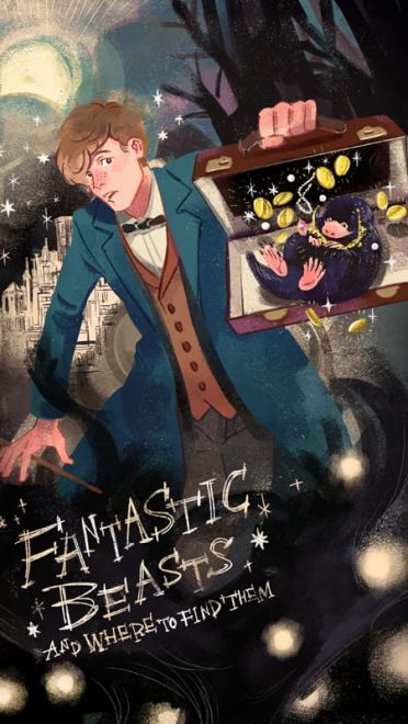 《神奇动物在哪里》同人原图高清壁纸(1)