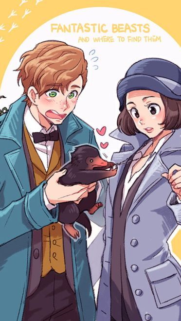 《神奇动物在哪里》同人原图高清壁纸(1)