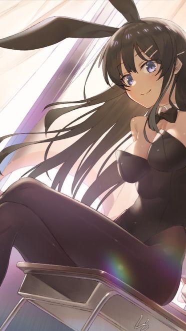 樱岛麻衣萌化手机主题