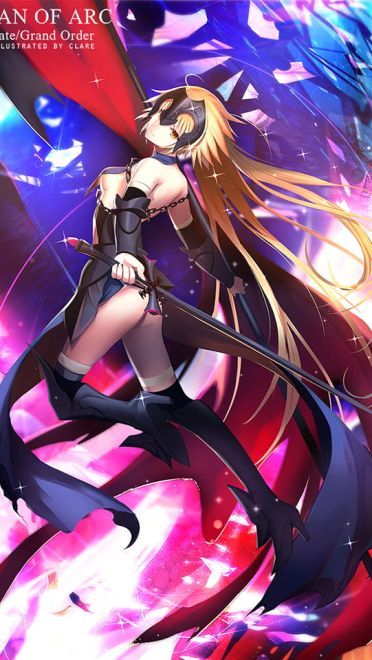 fgo手机壁纸第十一期贞德(1)