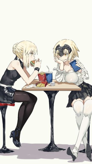 fgo手机壁纸第十二期贞德(1)