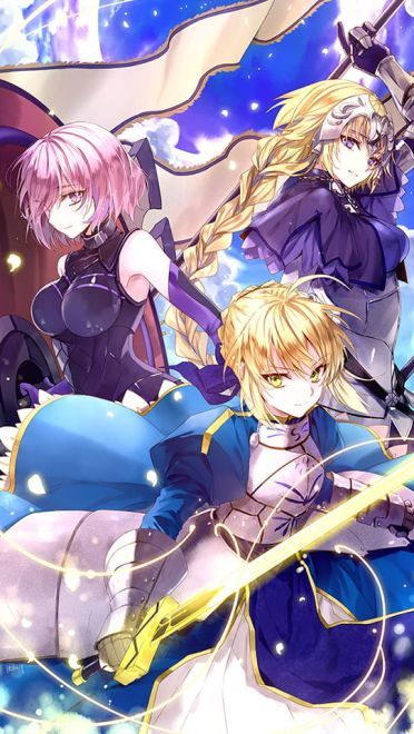 fgo手机壁纸第十三期贞德(1)