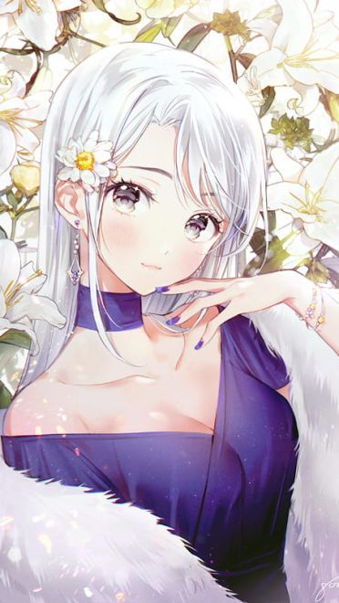 【动漫图片】二次元美女福利手机壁纸(1)