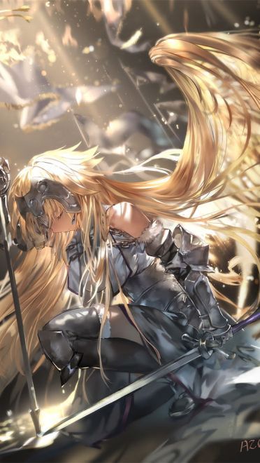 fgo手机壁纸第十六期贞德(1)