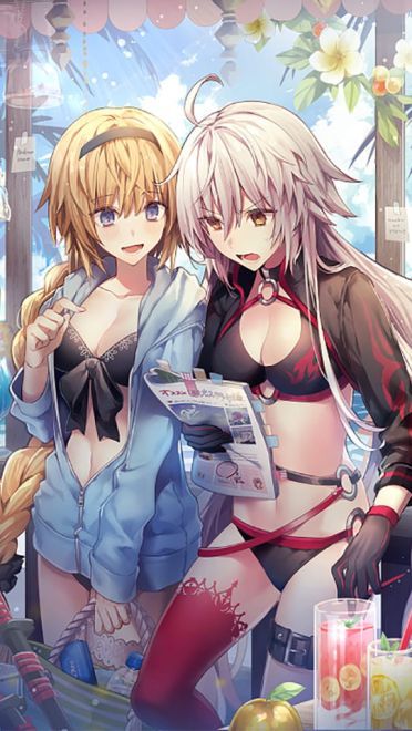 fgo手机壁纸第十七期贞德(1)