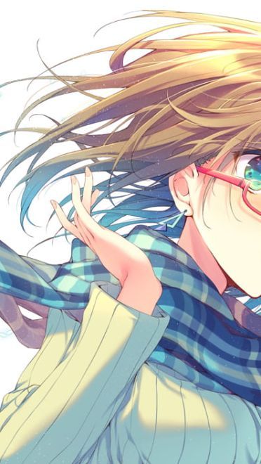 【动漫图片】裹围巾的少女  动漫美图冬日特辑(1)