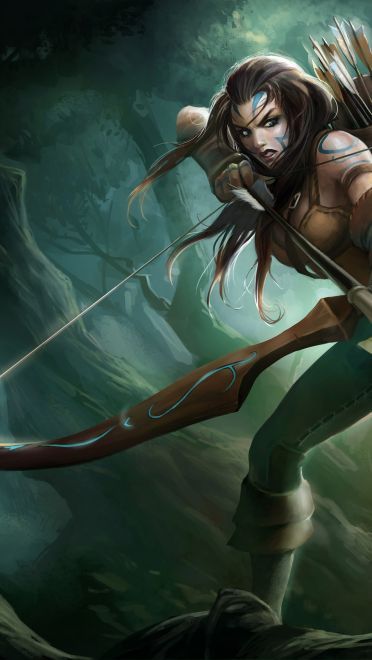 英雄联盟寒冰射手艾希全皮肤高清无水印原画下载(1)